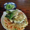 そば屋・かみしな - 野菜かき揚げ　税込200円（2026.07）