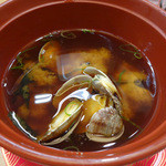 魚魚丸 - あさりの味噌汁