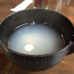 こなす - 蕎麦湯