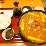 三佳屋 - どて焼きカレーうどん ＆ あとメシ