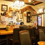 三佳屋 - カウンター席