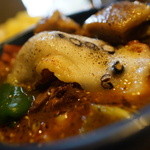 ラムカレー＋角煮＋ベコもチーズ