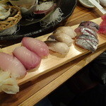 魚金 - まさかのにぎりはこのボリューム！（2015.04）