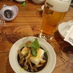 魚金 - まずはビアーで乾杯！（2015.04）