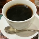 CAFE de CRIE - あらびきソーセージドッグセットのブレンドコーヒー〔15/4/27撮影〕