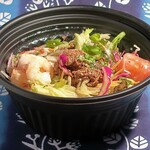 ガスト - 料理写真:胡麻香る冷やし豆乳担々うどん