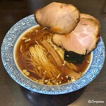 衣正家 - 盤大き目の肩ロースのチャーシュー