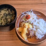 びっくりドンキー - 料理写真:ミニマムチーズバークディッシュ