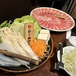 黒豚しゃぶしゃぶ あじと - 