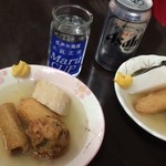 丸健水産 - おでんセット（1,000円）とアラカルト3品