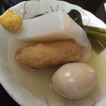 丸健水産 - おでんセット4品（たまご、ごぼう、こんにゃく、こんぶ）