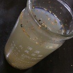 丸健水産 - 出汁割り酒。絶品！