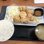からやま - 料理写真:からやま定食6個¥1155ご飯大盛¥55
