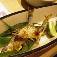 瓢斗 四条烏丸店 - 稚鮎の塩焼き
