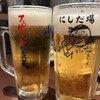 やきとり にしだ場 - 生ビール