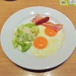 デニーズ - 料理写真:サニーサイドアップ
