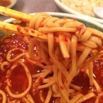 Menkoubou Jiro - モチモチ食感の中太ストレート麺！！