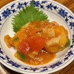 横浜中華街 重慶飯店 - 大海老とトマトのチリソース