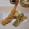 全席個室 じぶんどき - 天ぷら盛合せ①