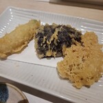 全席個室 じぶんどき - 天ぷら盛合せ②