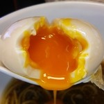 らぁ麺 飛鶏 - 煮卵(201504)