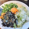 つけ麺屋しずく - 下手な写真だが、緑黄色野菜多めのスッキリフェイス。