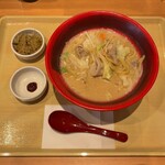 やよい軒 - 料理写真:コク旨ちゃんぽん（別皿で辛子味噌付き）