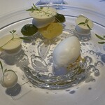 レストラン ヴァリエ - ★8ライチ　青柚子　ミルク