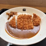 マイカリー食堂 - マイカレー　ロースかつカレー　少なめ