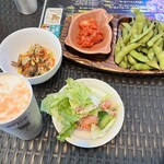 日の出ビル ビアガーデン - スタートはレッドアイ