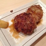 和鶏屋 - H.27.4.25.夜 レンコン肉詰め @150円