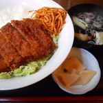 Kuidaoreoosaka - 豚ロースのソースカツ丼