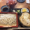 大村庵 - かつ丼セット そば大盛