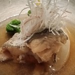 龢 - 【H26.12.13】羽太と聖護院蕪の炊き合わせ。