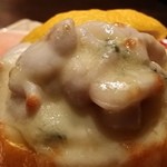 龢 - 【H26.12.13】広島牡蠣と鱈白子の柚子釜グラタン。