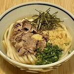 さぬきうどん まめ哲 - 和牛のうま味がおダシにとけます