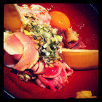 鳥茂 - 刺身盛り合わせ