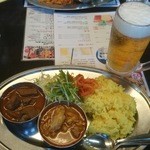 スパイシータンドール - 2014/01/20 12:50訪問　マトン、チキンマサラ、など。