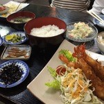 川源 - 2015/04　エビフライ定食