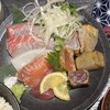 魚柳 - 刺身と藁焼き食べ比べ