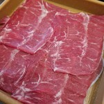 しゃぶ葉 - 料理写真:ミスジ