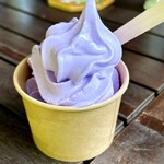 喫茶 ラ テール - ラベンダーソフトクリーム