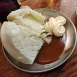 四文屋 - キャベツ味噌マヨ