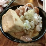 四文屋 - 煮込豆腐