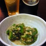とんかつ 唐揚 おかだ - お通し