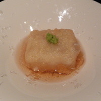 ぎんざ 一二岐 - 揚げ出汁胡麻豆腐