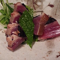 ぎんざ 一二岐 - 鰹の藁焼