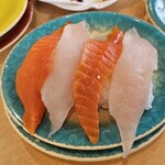 鮨覚 - サーモン、ぶり