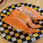 鮨覚 - 料理写真:サーモン三種盛り