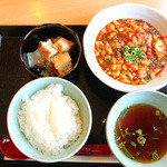 赤竜 加古町店 - 麻婆豆腐定食